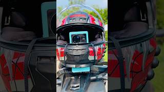 Is It Safe To Mount Smartphone On Helmet For Motovlogging  Bike Motovlog Safe Riding Tips shorts [upl. by Elenahc]