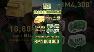 Menangi Hadiah Melebihi RM1000000 Dalam Peraduan Malaysia Boleh Bersama MILO® [upl. by Maddi134]