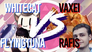 『osu』WhiteCat FlyingTuna VS Vaxei Rafis  Top Players [upl. by Akieluz]