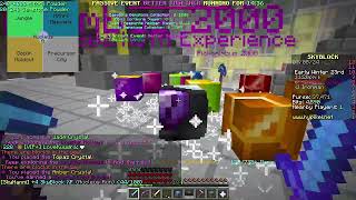 Crystal Nucleus Run Hypixel Skyblock Ironman 12 [upl. by Trude]