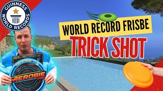 Spanish Villa World Record Aerobie Throw [upl. by Golding]