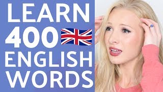 LEARN 400 adjectives and synonyms amp PRONOUNCE in 40 minutes [upl. by Atikkin]