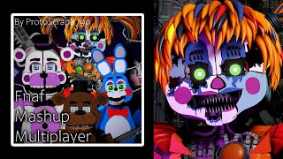 How to Play Scrap Baby  FNAF Multiplayer Mashup [upl. by Atteynad]