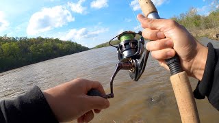 FLOODED River Catfish Adventure ft Reggie [upl. by Aydin370]