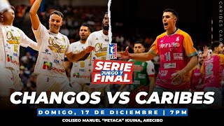 Los Caribes de San Sebastián vs Los Changos de Naranjito 17 de Diciembre de 2023 [upl. by Hagood]