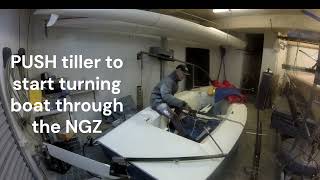 Tacking steps and technique for a sailing dinghy [upl. by Jennee]