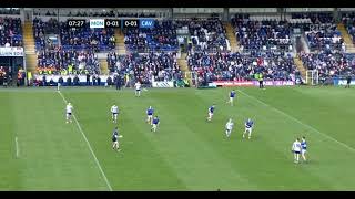 DRAMATIC ACTION  MONAGHAN V CAVAN  2024 ULSTER FOOTBALL CHAMPIONSHIP [upl. by Schnell]