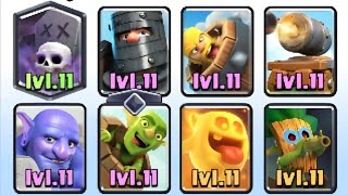 Clash Royale Defeating 35 Elixir Graveyard Deck [upl. by Aivlys]