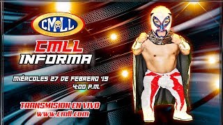 CMLL INFORMA 27 DE FEBRERO DE 2019 [upl. by Carhart]