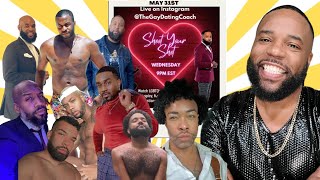 P1 Shoot Your Shot Wednesdays LGBTQ Edition 🏳️‍🌈 🏳️‍⚧️  Gay Dating Show and Advice  May 31st [upl. by Bagley519]