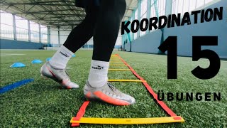 15 Übungen Mit Der Koordinationsleiter  FußballTraining Für Mehr Koordination amp Speed [upl. by Bolanger769]