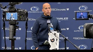 PSUs Franklin Gives Injury Updates In Washington Week PostPractice Presser [upl. by Nalid707]