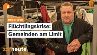 Kommunen unter Druck Wohin mit den Geflüchteten  ZDFreportage [upl. by Eurd]