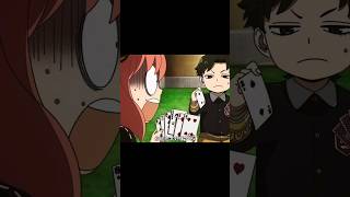 Anya Forger Playing Cards with Damian Desmond cute and funny edit  Spy x Family Season 2 Episode 4 [upl. by Mirielle]