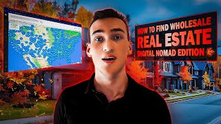 How to Wholesale Real Estate Virtually  Digital Nomad Edition Ep114 [upl. by Llennoc]