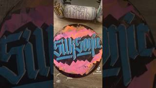 Silk Sonic  Skate calligraphy lettering art artist customart silksonic skate brunomars fyp [upl. by Dalury]