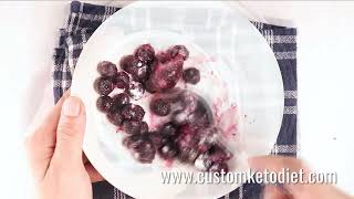 How to make Blueberry Cheesecake Parfait [upl. by Yrrehs]