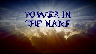 POWER IN THE NAME OF JESUS w LYRICS By GATEWAY COLLEGE OF EVANGELISM [upl. by Ellene]