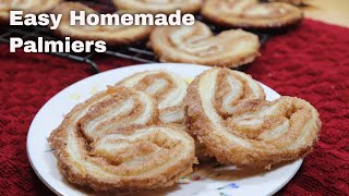 Easy Homemade Palmiers  MOLCS Easy Recipes [upl. by Qahsi]