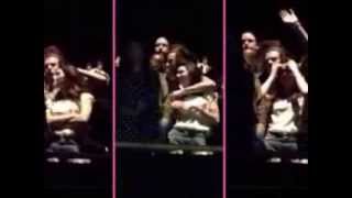 HARRY STYLES amp KENDALL JENNER  Major PDA at Eagles Concert 11714 [upl. by Oelgnaed]