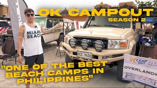 BEST BEACH OVERLAND CAMP OK CAMPOUT SEASON 2  Jec Episodes Hilux Project Looper V2 [upl. by Haldeman]