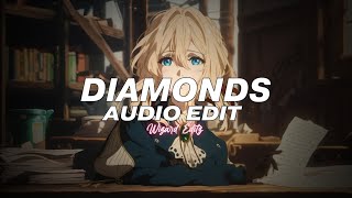 diamonds  rihanna 「edit audio」 [upl. by Odele765]