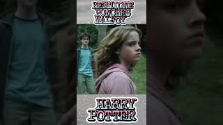 HERMIONE PUNCHES MALFOY 😅 potter harrypotter youtubeshort trendingshorts [upl. by Apple564]