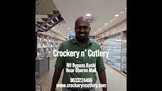 Dr Interior introducing Crockery amp Cutlery Kochi  Imported Dinnerware and Kitchenware [upl. by Mathilda]