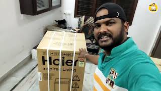 ఇల్లా చేస్తే మీ వాషింగ్ మెషిన్ పోయినట్టేFront load haier washing machine installation process [upl. by Attiuqal170]