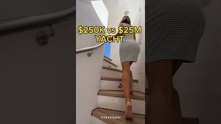 250K vs 25M YachtHome 🤔 😳🤯 yachtforsale boats yachttour superyacht [upl. by Randolf]