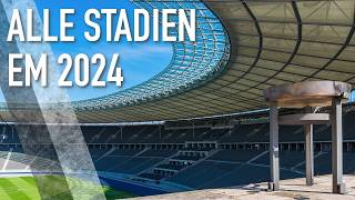 Stadien EM 2024 – Spielorte Europameisterschaft in Deutschland [upl. by Riorsson]