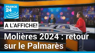 Molières 2024  entre quot4 211 kmquot et quotLe cercle des poètes disparusquot retour sur le palmarès [upl. by Ahsinal]