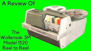 A Look At The Wollensak 3M Model 1520 Reel to Reel Tape Machine  Vintage Tech Review [upl. by Florence234]