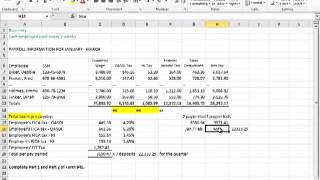 Acc 165 Form 941 Part 2 [upl. by Yahs602]