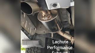 LACHUTE PERFORMANCE REAR MUFFLER for 20102018 SUBARU OUTBACK 25i [upl. by Ardnasyl]