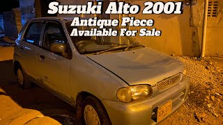 Suzuki Alto 2001  Available For Sale  Antique Piece  Reasonable Price [upl. by Reena]