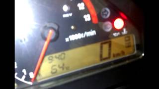 Honda CBR 1000RR 2004 reading MIL FI Code [upl. by Huebner]