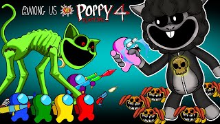 어몽어스 Among Us VS BABA CHOPS Poppy Playtime 4  Peanut Among Us Animation [upl. by Aliuqa]