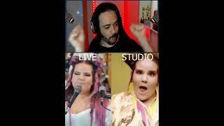 NETTA TOY  A capella vs Studio  TOM REACTS [upl. by O'Neill]