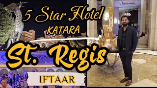 Iftar at 5 Star Hotel St Regis Doha viral [upl. by Annig]