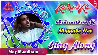 Minnale Nee Video Song With Lyrics  May Madham Tamil Movie Songs  Vineeth  மின்னலே நீ வந்ததேனடி [upl. by Eiroc]