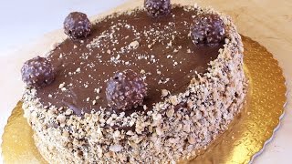 Torta Ferrero Rocher  Ricetta di Fidelity Cucina [upl. by Ikeda]