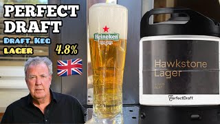 Hawkstone Lager  PerfectDraft  6L Keg 🇬🇧 [upl. by Ettenyl]