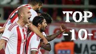 Olympiacos FC  Top 10 Goals 201516 [upl. by Hun]