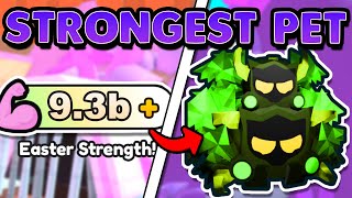 I Got The STRONGEST EASTER PET In ARM WRESTLE SIMULATOR MAX STRENGTH And MUCH MORE [upl. by Nahseez90]