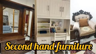 Second hand furniture Sofa set dressing table beds set cheap price in Pakistan SaMsvlog123 [upl. by Pearl287]