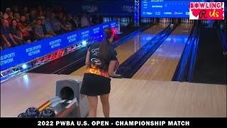 2022 PWBA US Open  Championship Match Danielle McEwan vs Erin McCarthy [upl. by Balbur231]