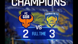 ISL 2015  Chennai FC win by 32 Fc Goa  FC Goa vs Chennaiyin FC Indian Super League 2015 Final [upl. by Ennovahc]