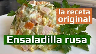 Ensaladilla rusa Ensalada rusa de verduras [upl. by Nomad759]