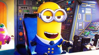 MINIONS THE RISE OF GRU Clip  quotMinions Flying A Planequot 2022 [upl. by Olodort492]